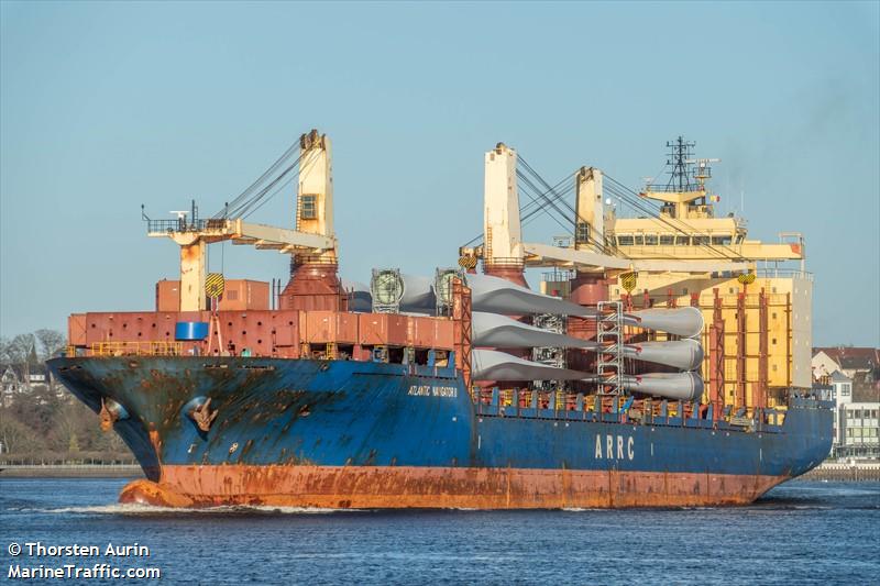 atlantic navigatorii (General Cargo Ship) - IMO 9231145, MMSI 538010311, Call Sign V7A5878 under the flag of Marshall Islands