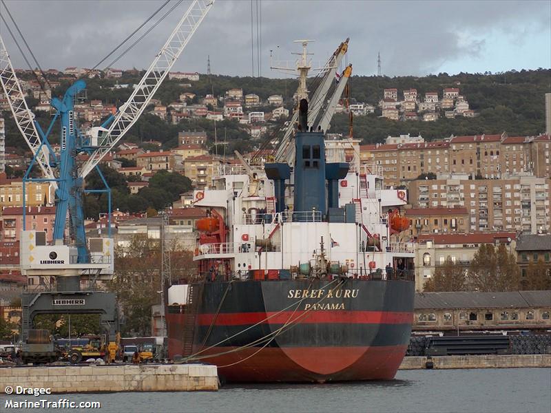 seref kuru (Cargo ship) - IMO , MMSI 352001957, Call Sign 3E2797 under the flag of Panama