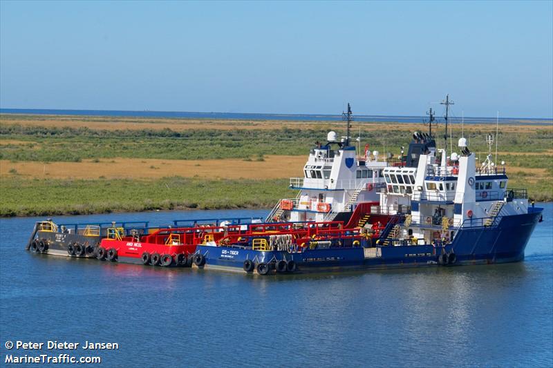 gis tiger (Offshore Tug/Supply Ship) - IMO 8998124, MMSI 367602510, Call Sign WDH2918 under the flag of United States (USA)