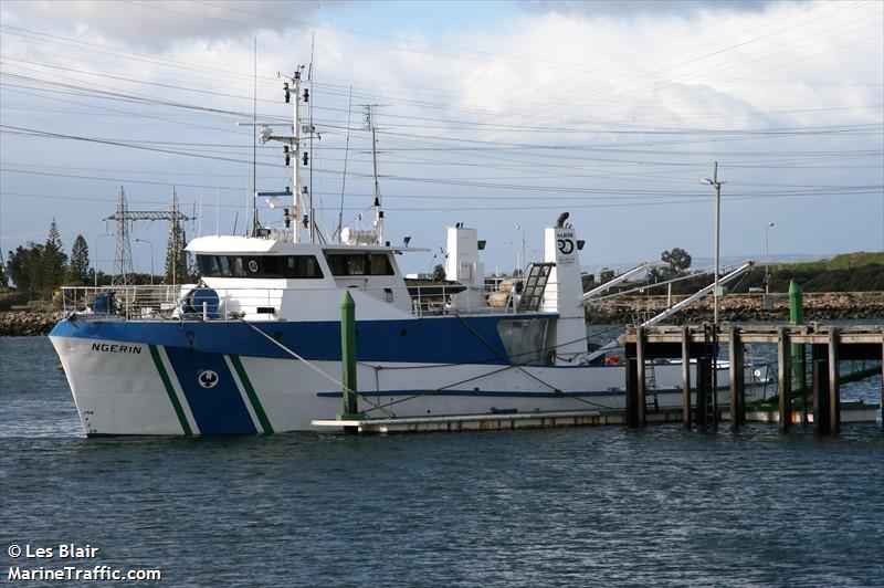 ngerin (Fishing vessel) - IMO , MMSI 503422000, Call Sign VHS6109 under the flag of Australia