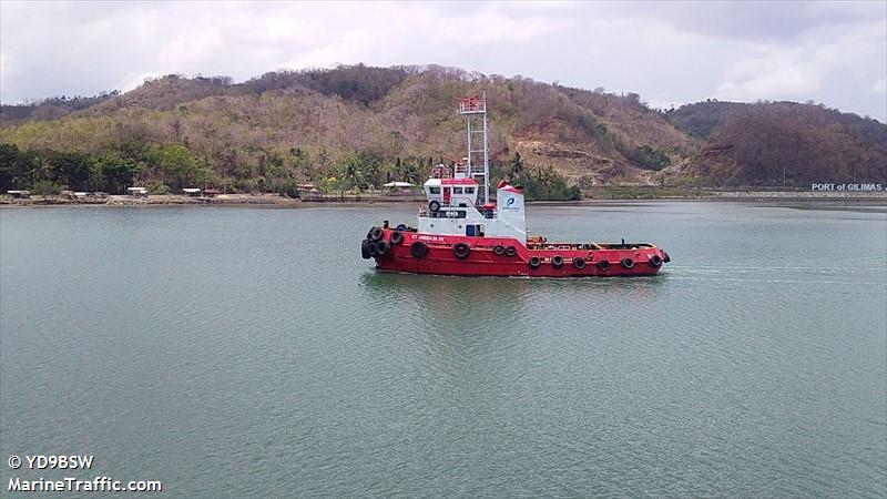 kt anggada xv (Tug) - IMO , MMSI 525700374, Call Sign YD 7014 under the flag of Indonesia