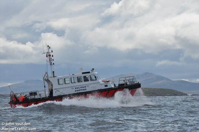 fitzroy (Pilot) - IMO , MMSI 740391000, Call Sign ZDLB3 under the flag of Falkland Islands