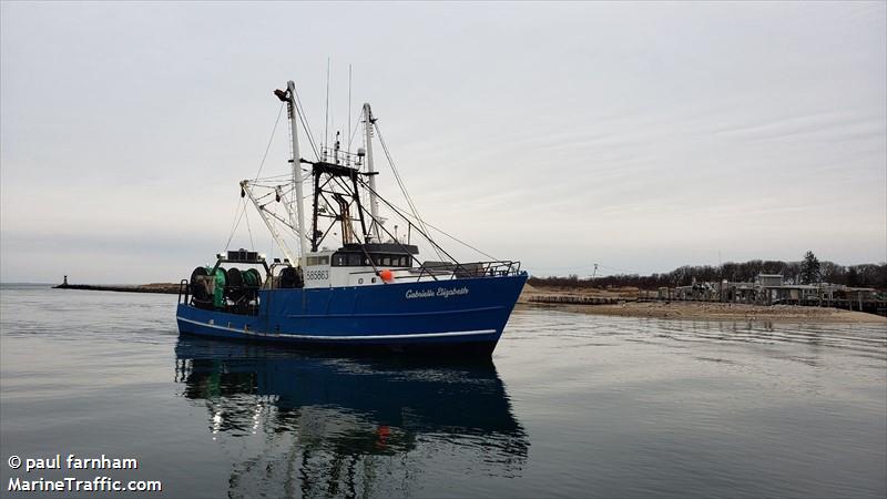 gabrielle elizabeth (Fishing Vessel) - IMO 7733034, MMSI 368243930, Call Sign WDM8510 under the flag of United States (USA)