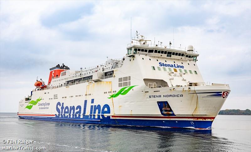 stena nordica (Passenger/Ro-Ro Cargo Ship) - IMO 9215505, MMSI 210518000, Call Sign 5BGK4 under the flag of Cyprus
