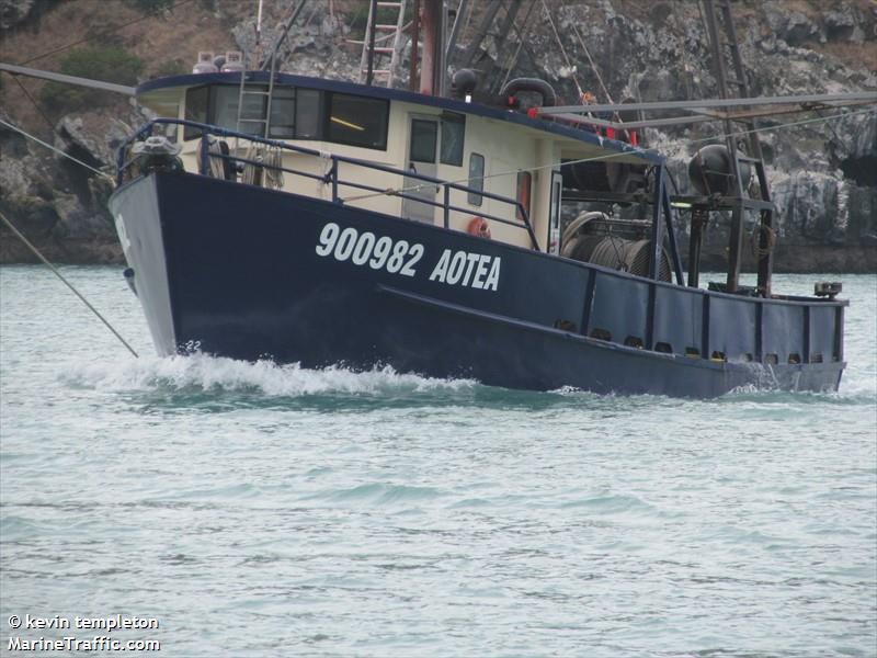 aotea (Fishing vessel) - IMO , MMSI 512011281, Call Sign ZMT3100 under the flag of New Zealand