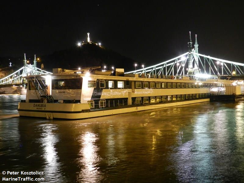 danubia (Passenger ship) - IMO , MMSI 211570720, Call Sign DK3507 under the flag of Germany