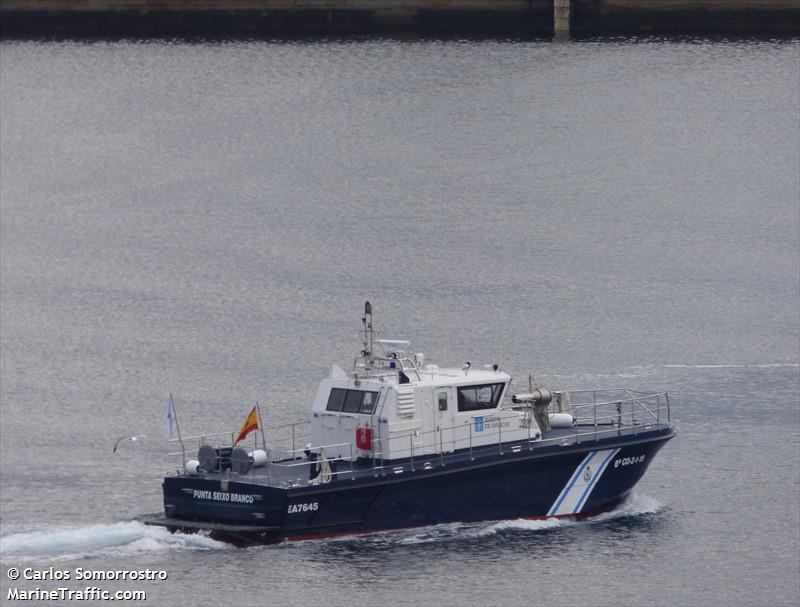 punta seixo branco (SAR) - IMO , MMSI 225991657 under the flag of Spain