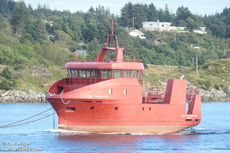 beret paulsdatter (Fishing Support Vessel) - IMO 9944431, MMSI 259016340, Call Sign LGZ under the flag of Norway