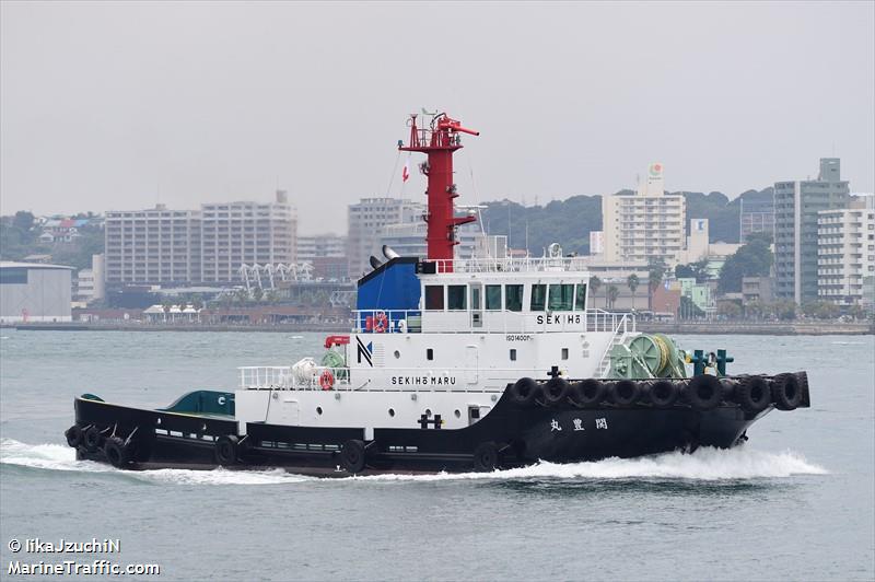 sekiho maru (Tug) - IMO , MMSI 431601000, Call Sign JD4460 under the flag of Japan