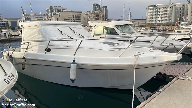 zinoch (Pleasure craft) - IMO , MMSI 236112738, Call Sign ZDSG2 under the flag of Gibraltar