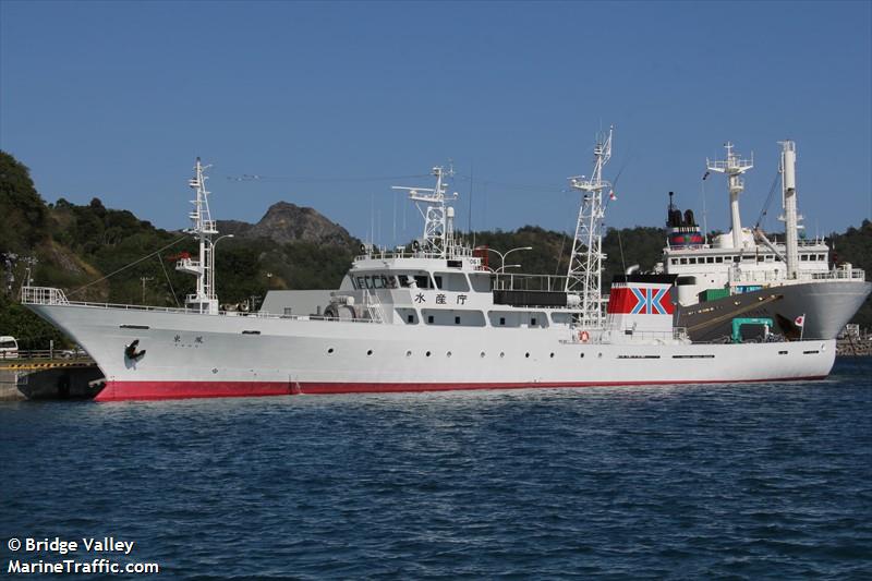 toho (Fishing Support Vessel) - IMO 9646431, MMSI 432877000, Call Sign 7JMC under the flag of Japan