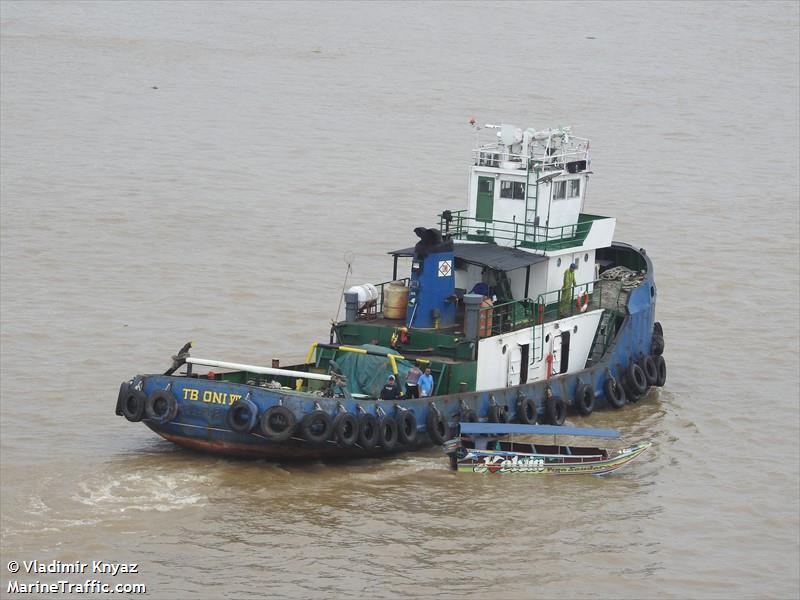 tb oni vii (Towing vessel) - IMO , MMSI 525015302 under the flag of Indonesia