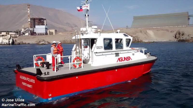 agunsa polaris (Pilot) - IMO , MMSI 725001423, Call Sign CA5219 under the flag of Chile