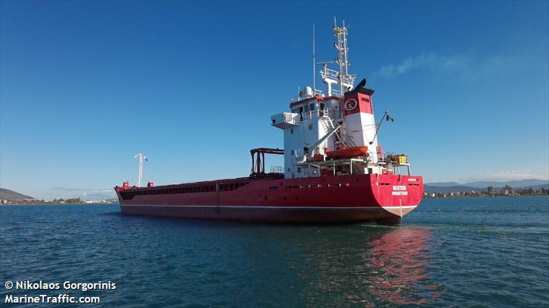 mostein (General Cargo Ship) - IMO 9100176, MMSI 314727000, Call Sign 8PJO7 under the flag of Barbados