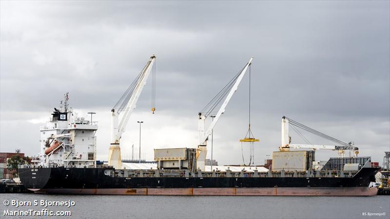 bbc reef (General Cargo Ship) - IMO 9539365, MMSI 352002214, Call Sign 3E3489 under the flag of Panama