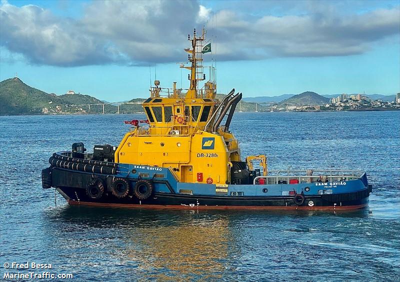 saam gaviao (Tug) - IMO 9946219, MMSI 710033520, Call Sign PU7265 under the flag of Brazil