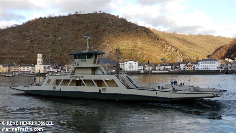 loreley 6 (Passenger ship) - IMO , MMSI 211496030, Call Sign DC6060 under the flag of Germany