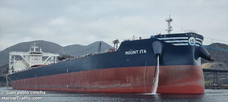 mount ita (Bulk Carrier) - IMO 9939967, MMSI 636021370, Call Sign 5LDP9 under the flag of Liberia