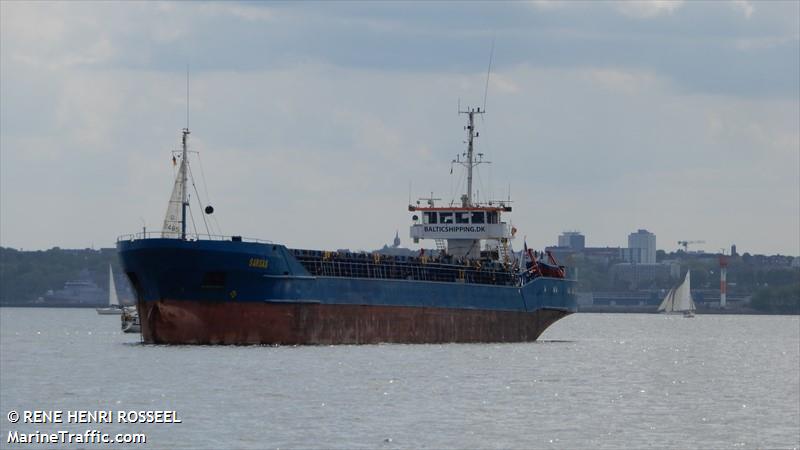 sargas (General Cargo Ship) - IMO 8104541, MMSI 352002417, Call Sign HOA7700 under the flag of Panama