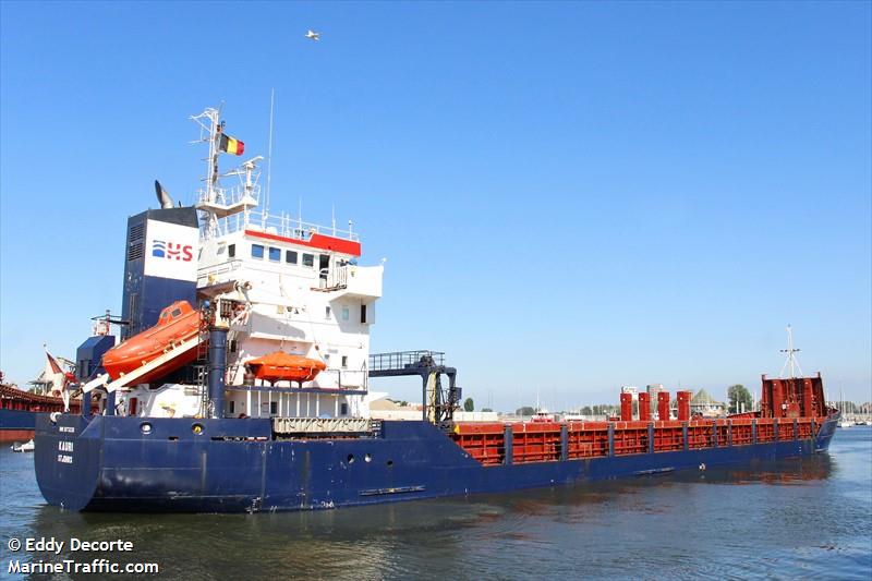 kauri (General Cargo Ship) - IMO 9173226, MMSI 305633000, Call Sign V2RA5 under the flag of Antigua & Barbuda