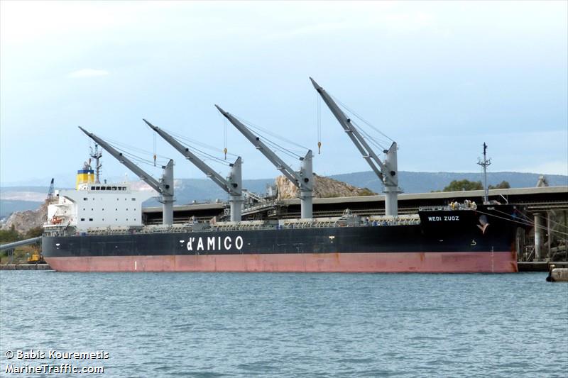 medi zuoz (Bulk Carrier) - IMO 9789910, MMSI 253172000, Call Sign LXZL under the flag of Luxembourg