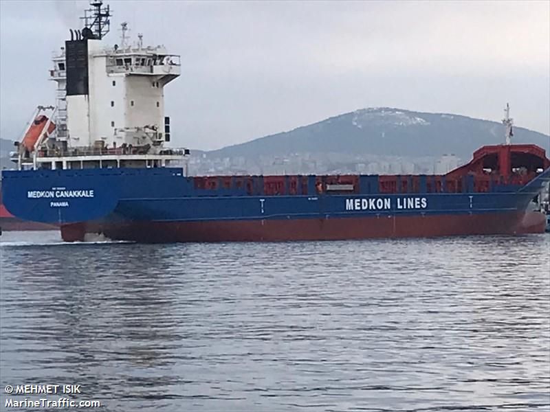 medkon canakkale (Container Ship) - IMO 9341964, MMSI 352002364, Call Sign 3E2292 under the flag of Panama