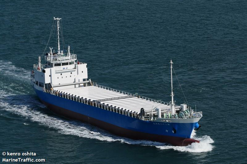 manyo maru no.28 (General Cargo Ship) - IMO 9990454, MMSI 431020846, Call Sign JD5221 under the flag of Japan