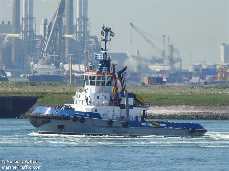 fairplay-34 (Tug) - IMO 9565182, MMSI 211118000, Call Sign DIZQ2 under the flag of Germany