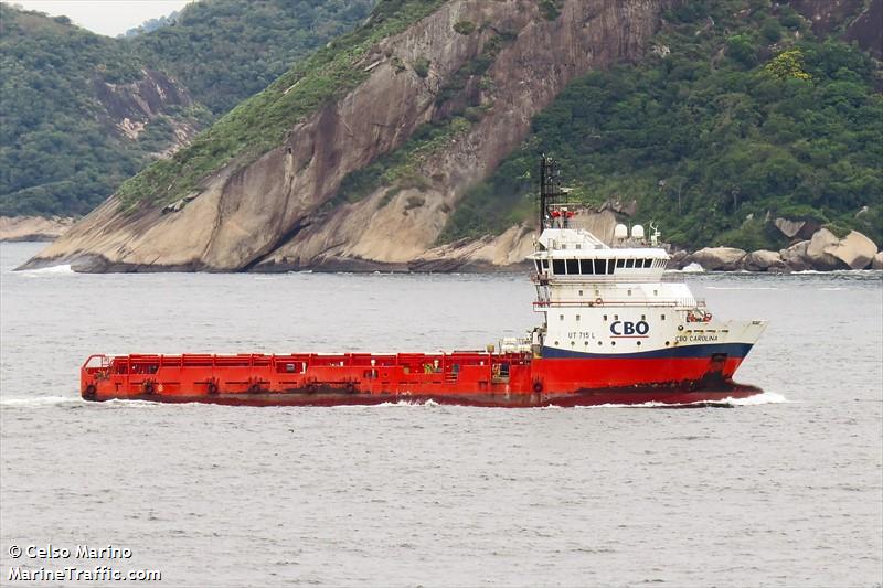 cbo carolina (Offshore Tug/Supply Ship) - IMO 9477397, MMSI 710008710, Call Sign PPXQ under the flag of Brazil