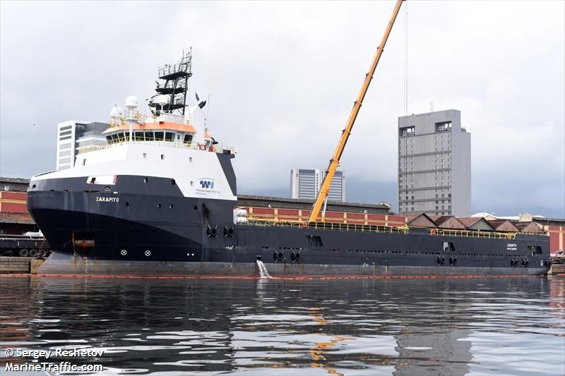 zarapito (Offshore Tug/Supply Ship) - IMO 9644158, MMSI 710000815, Call Sign PPTW under the flag of Brazil