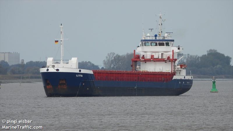 lotta (General Cargo Ship) - IMO 9629809, MMSI 210586000, Call Sign 5BEF6 under the flag of Cyprus