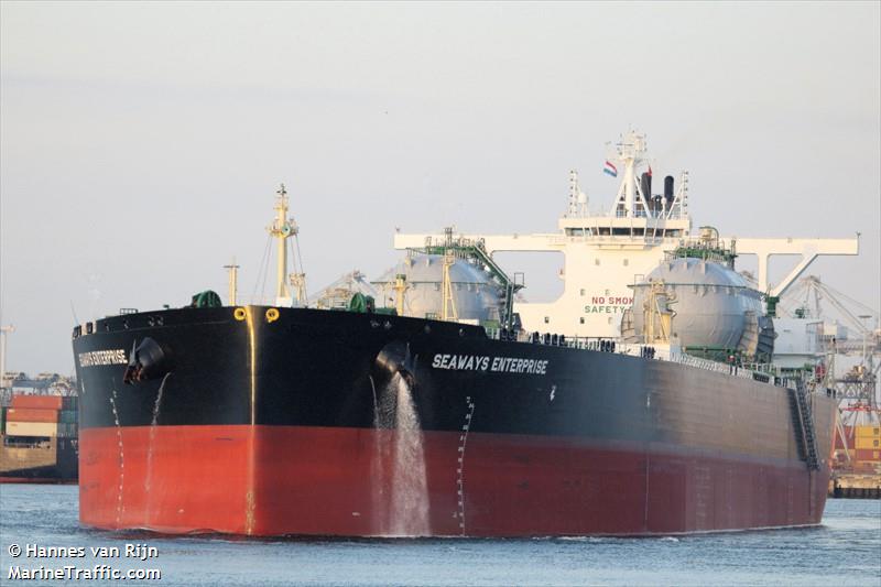 seaways enterprise (Crude Oil Tanker) - IMO 9933585, MMSI 538010089, Call Sign V7A5582 under the flag of Marshall Islands