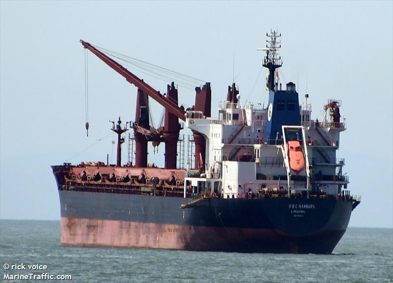 ubc hamburg (Bulk Carrier) - IMO 9576741, MMSI 210593000, Call Sign 5BEJ6 under the flag of Cyprus