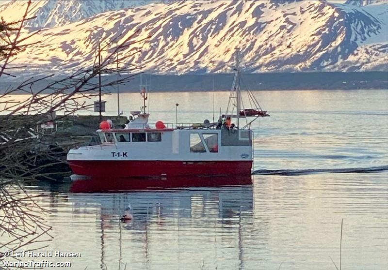 nora t1k (Fishing vessel) - IMO , MMSI 257114500, Call Sign LG 6199 under the flag of Norway