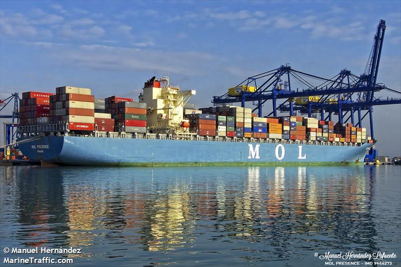 mol presence (Container Ship) - IMO 9444273, MMSI 636022799, Call Sign 5LKN2 under the flag of Liberia