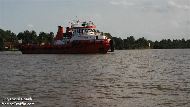 mitra anugerah 27 (Towing vessel) - IMO , MMSI 525009174, Call Sign YDB6133 under the flag of Indonesia