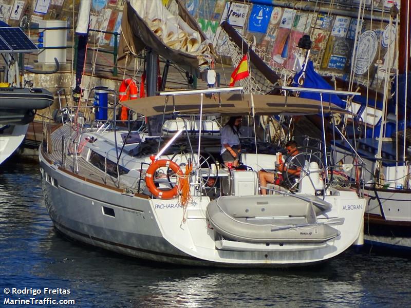 alboran pacharan (Sailing vessel) - IMO , MMSI 225991467, Call Sign EA73862 under the flag of Spain