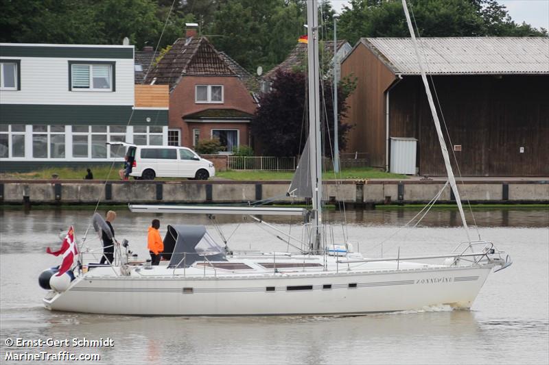 peace of mind (Sailing vessel) - IMO , MMSI 219030764, Call Sign XPI2072 under the flag of Denmark