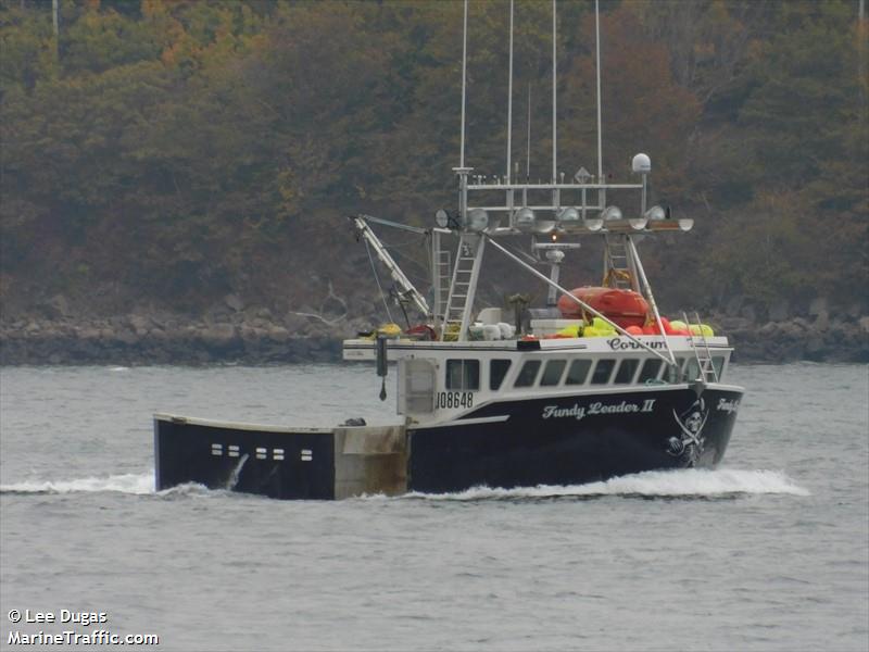 fundy leader ii (Fishing vessel) - IMO , MMSI 316042172 under the flag of Canada
