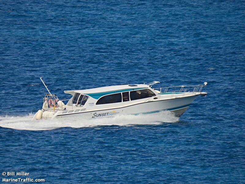 sunset express (Passenger ship) - IMO , MMSI 301000069 under the flag of Anguilla