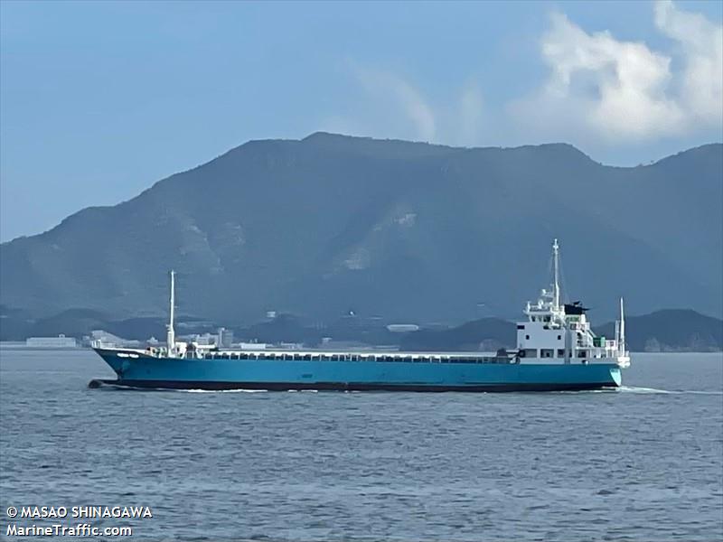 seiju (General Cargo Ship) - IMO 9999785, MMSI 431021144, Call Sign JD5255 under the flag of Japan