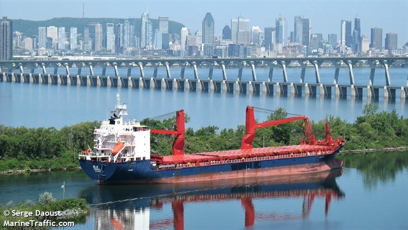 bille (General Cargo Ship) - IMO 9488047, MMSI 636093127, Call Sign D5ZC6 under the flag of Liberia