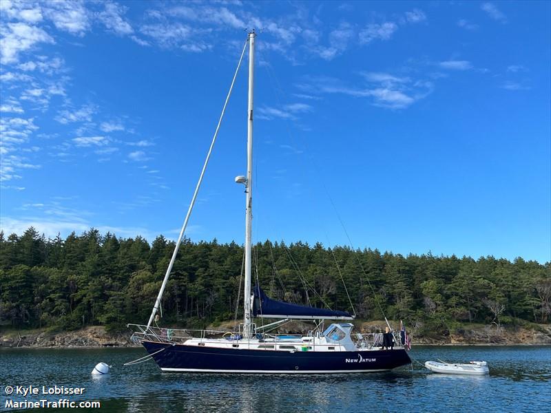 new datum (Sailing vessel) - IMO , MMSI 368311510, Call Sign WDN7769 under the flag of United States (USA)