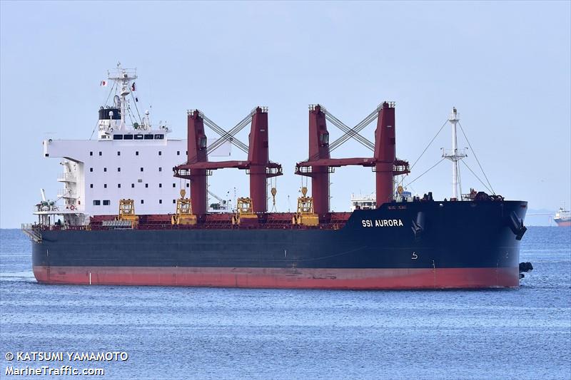 ssi aurora (Bulk Carrier) - IMO 9960239, MMSI 538010506, Call Sign V7A6143 under the flag of Marshall Islands