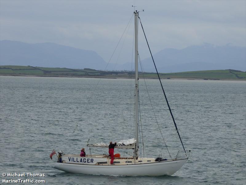 villager (Sailing vessel) - IMO , MMSI 235055248, Call Sign 2QTV under the flag of United Kingdom (UK)