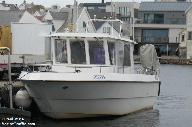 thetys (Pleasure craft) - IMO , MMSI 257951700, Call Sign LG5136 under the flag of Norway