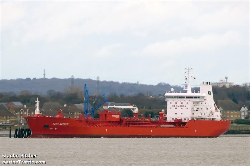 sten neptun (Chemical/Oil Products Tanker) - IMO 9322712, MMSI 255946000, Call Sign CQXT under the flag of Madeira