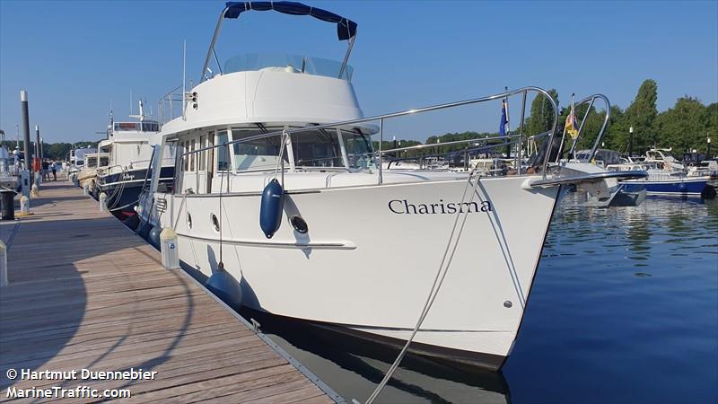 charisma (Pleasure craft) - IMO , MMSI 211742230, Call Sign DA4993 under the flag of Germany