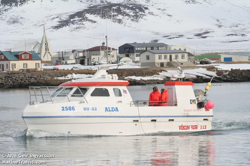 julli pals (Fishing vessel) - IMO , MMSI 251302340, Call Sign 2586 under the flag of Iceland