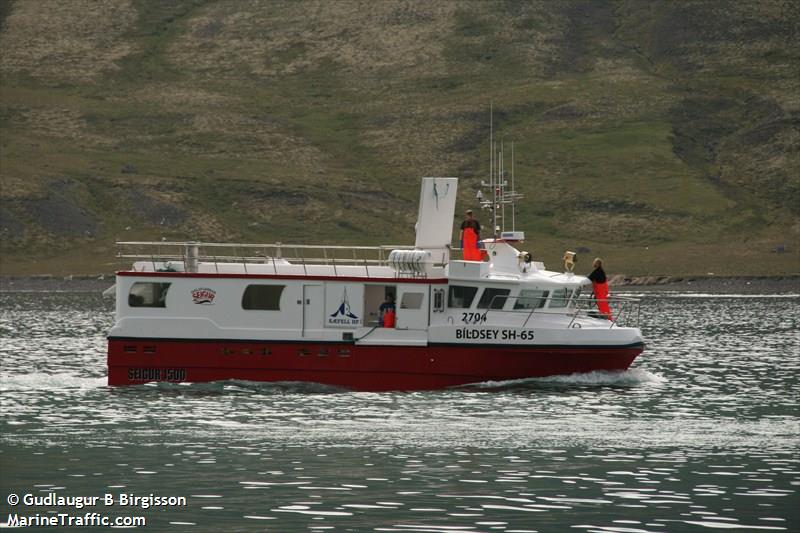 bildsey (Fishing vessel) - IMO , MMSI 251784110, Call Sign 2704 under the flag of Iceland